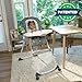 Ingenuity Full Course 6-in-1 High Chair - Baby to 5 Years Old, 6 Convertible Modes, 2 Dishwasher Safe Trays - Astro, 13108