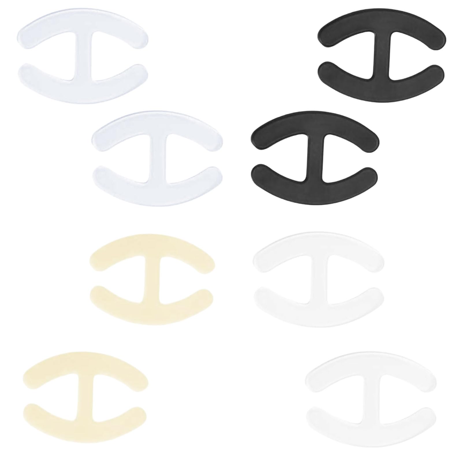 Irikdescia Lot De 8 Clips Ovales Pour Bretelles De Soutien-gorge