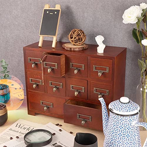 Oemvalaty Solid Wood Chinese Medicine Cabinet,Card Catalog Cabinet For Apothecary Cabinet,Great Storage Apothecary Drawer Herbal Dresser And No Assembly Required #TOP1