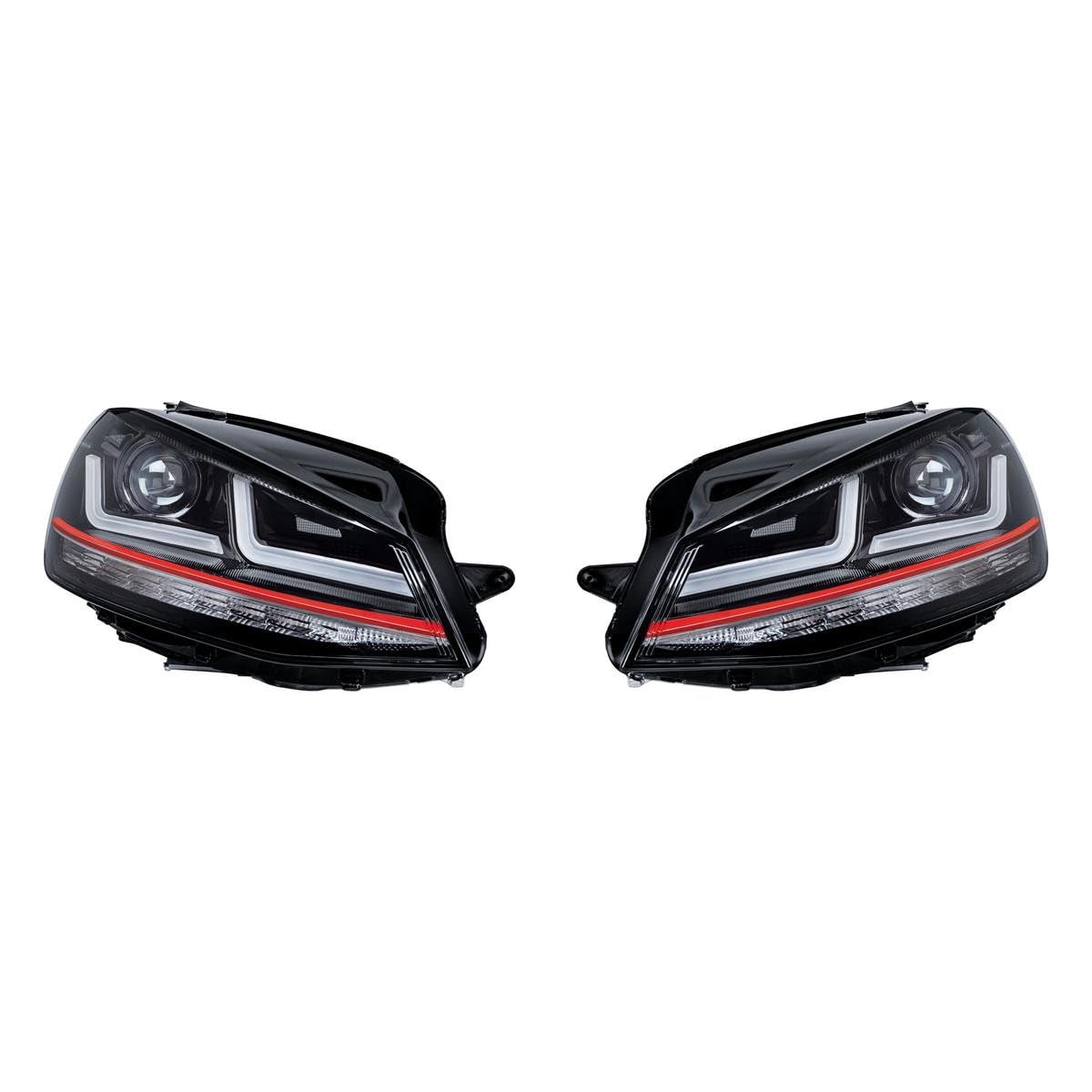 OSRAM LEDHL104-GTI OSRAM LEDriving Golf 7 LED headlight, GTI edition as xenon replacement, LED upgrade, LEDHL104-GTI, Complete Set - 2 headlights left + right