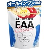 オールインワンEAA BCAA クレアチン グルタミン クエン酸 HMB アンビーク 必須アミノ酸9種配合 国産 (620g,アップル)