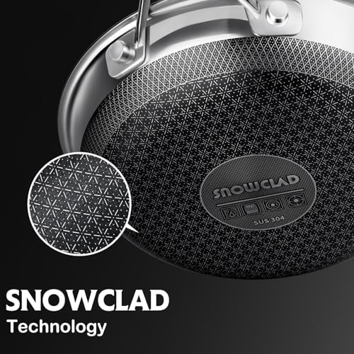 SNOWCLAD Hybrid Stainless Steel Cookware Set - Thumbnail 3
