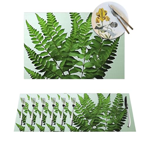Sets de table lavables pour protéger des taches et de la chaleur - 2