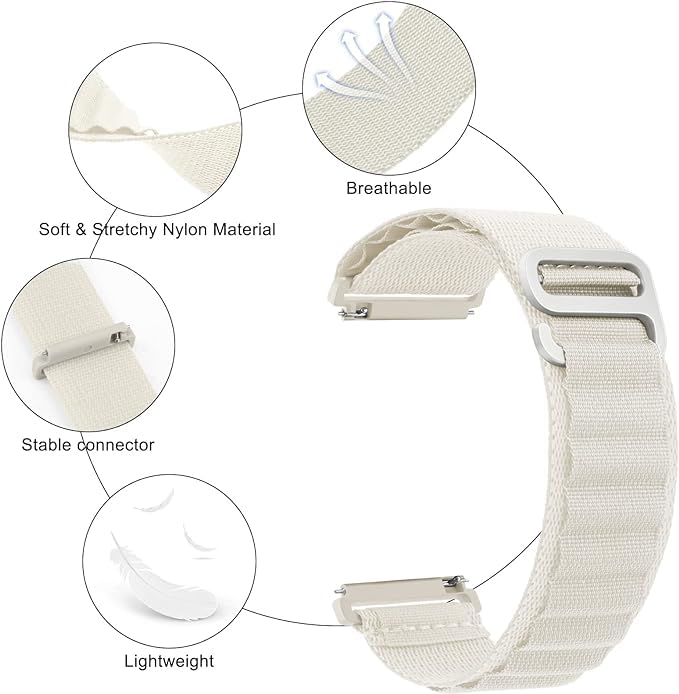Image of FOLX FAB64 20MM | 22MM Watch Straps /Bands In Various Designs, Colors & Material With 2 Lugs /Pins [ Please Check Watch Models Compatibility For 20mm Or 22mm In Discription ]
