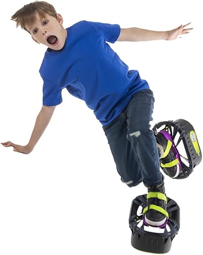 Vista 6 de Big Time Toys Moon Shoes Minitrampolines para tus pies, un solo tamaño, los colores pueden variar