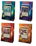 English Magic: the Gathering Commander 2017 Set of All 4 Decks - English - MTG