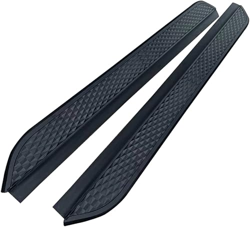 Aluminium Plastic 2pcs Black Running Board Fits for XC40 2019 2020 2021 2022 Side Step Nerf Bar Stairs