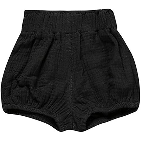 LOOLY Baby Cotton Linen Blend Bloomer Shorts Cover
