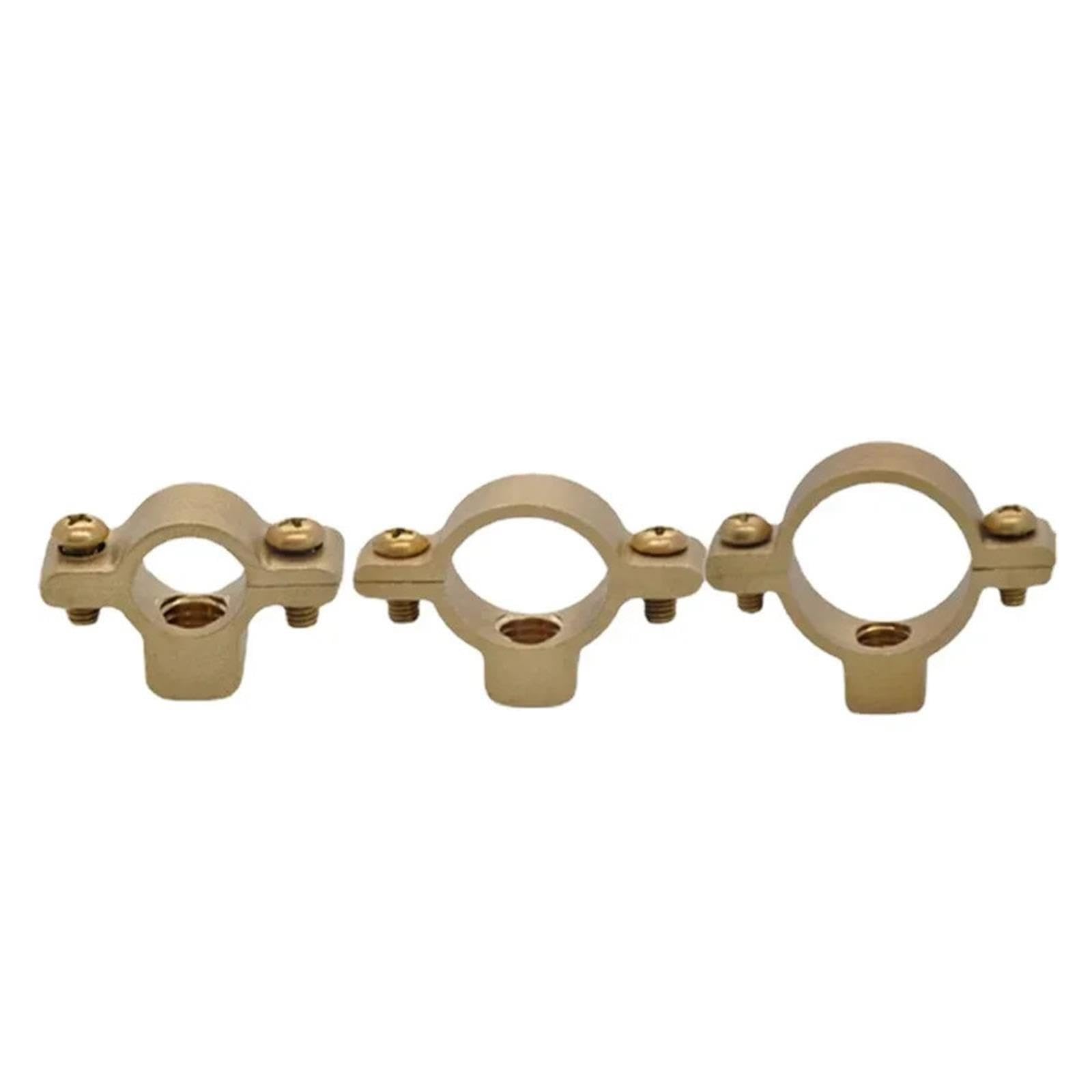 Soporte De Abrazadera De Tubo M10 De Latón 10 Piezas 15-65 Mm