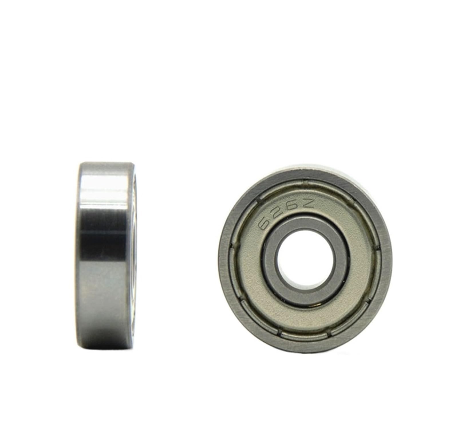 VSPPJYFG Bimetal Seal Shield Micro deep Groove Bearing 10pcs 626ZZ 6x19x6mm Ball Bearing