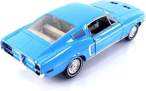 Miniatura 5 de 1968 Fastback Sierra Blue Rainbow of Colors - West Coast USA Edición especial 118 Modelo de auto fundido a presión por Greenlight 13640
