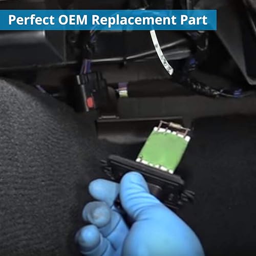 Miniatura 3 de Compatible con resistencia de motor soplador Cadillac Escalade Avalanche Trailblazer Suburban Tahoe GMC Yukon HVAC AC Soplador Resistencia con arnés