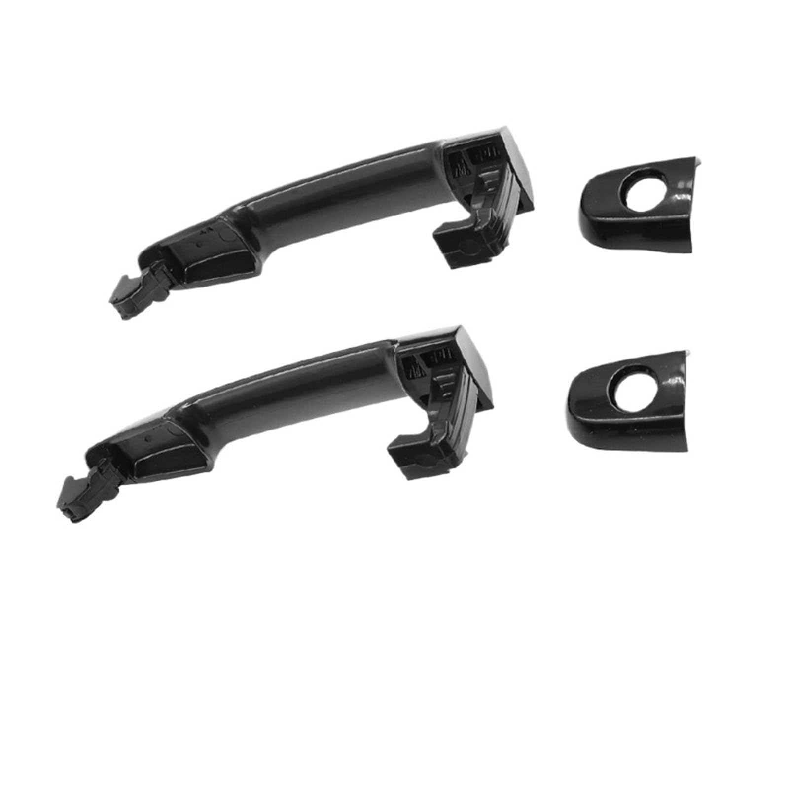 Replacement Exterior Door Handles Exterior Door Handles 69211-AA010 69211-AA020 For Toyota For Corolla For Matrix For RAV4 For Yaris For Solara For Highlander Outer Handle(2x 69211-AA010 FL FR)