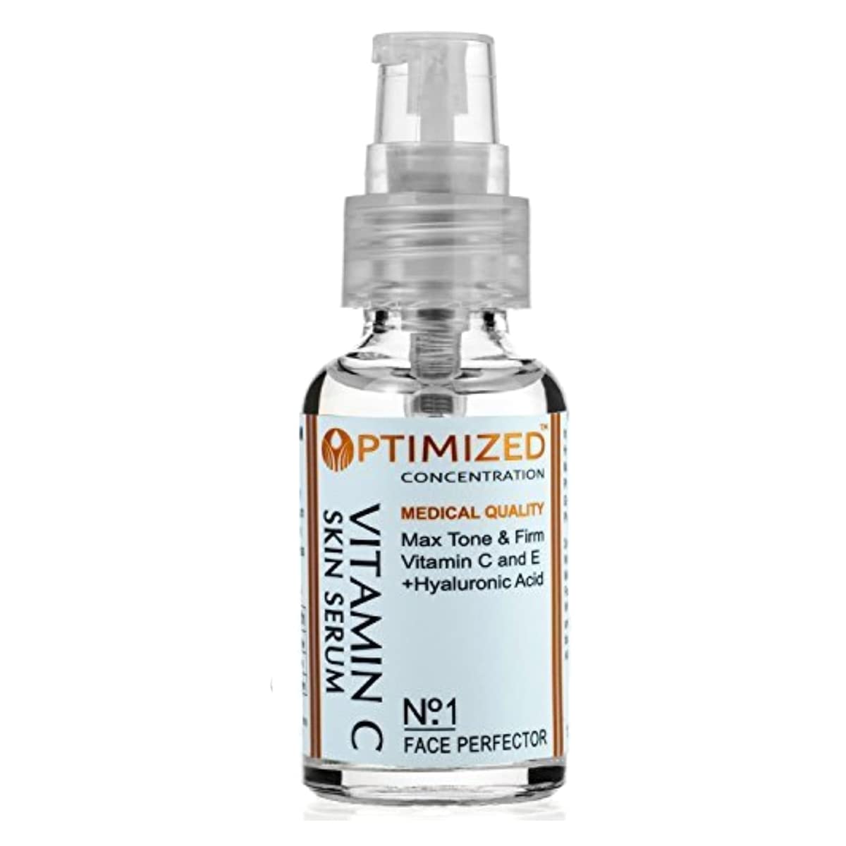 #1 BEST Anti Aging Vitamin C Serum with Vitamin E and Hyaluronic Acid, Medical Grade Skin Care For Face, Fill Fine Lines, Fades Age Spots, Evens Skin Tone, Anti Wrinkle OPTIMIZED for Day Use.