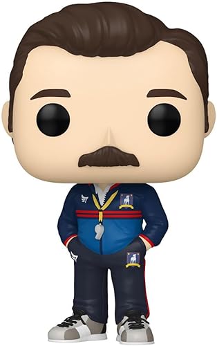 POP TV Ted Lasso - Figura de vinilo de Ted Lasso Funko (con funda protectora de caja compatible), multicolor, 3.75 pulgadas