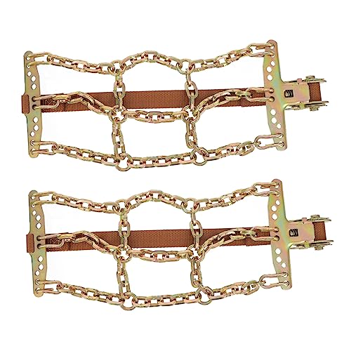 FUNOMOCYA Durable Car Wheel Chain Skid Tire Chain for Suv Pickup and Van Excellent Traction for Snow Mud and Rainy Conditions Strong Grip for Enhanced Safety