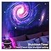 12 in 1 Galaxy Star Projector - Ultra Clear Meteor and Space Ball Planetarium Lights for Stunning Imaging (Black)