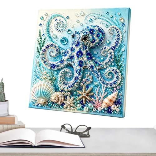 Kit de pintura mosaico con perlas de animales para manualidades y decoración de pared en el hogar