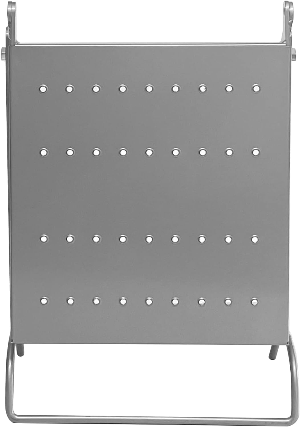 Ladder Platform Accessory - Work Tray for Tools, 400 lbs Capacity, Heavy Duty Ladder Accessory Universal Fit for Most Ladders (Silver)