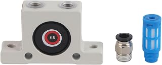 Industrial Air Vibrator, Pneumatic Vibrator Ball Type Air Turbine Vibrator with Muffler, Power Tool Replacement Parts