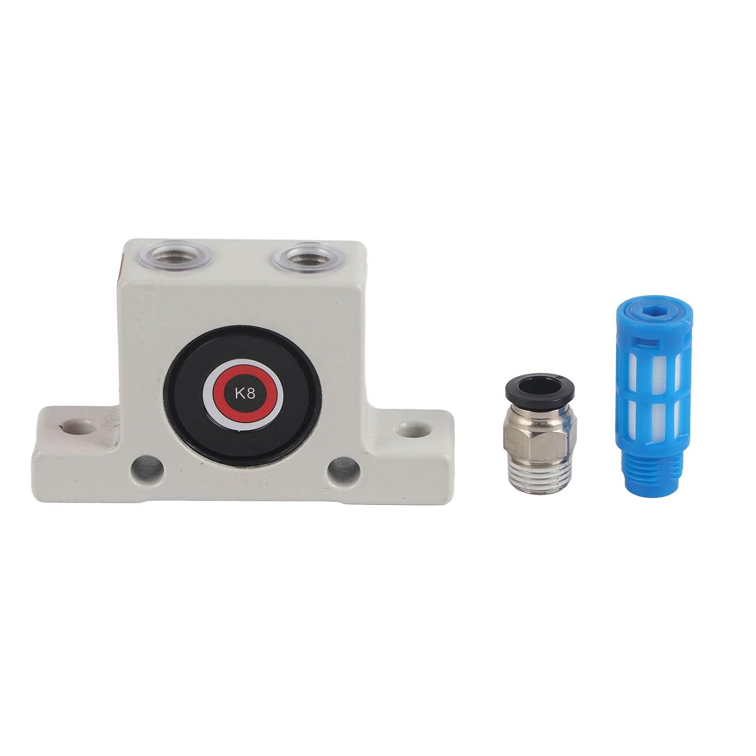 Industrial Air Vibrator, Pneumatic Vibrator Ball Type Air Turbine Vibrator with Muffler, Power Tool Replacement Parts
