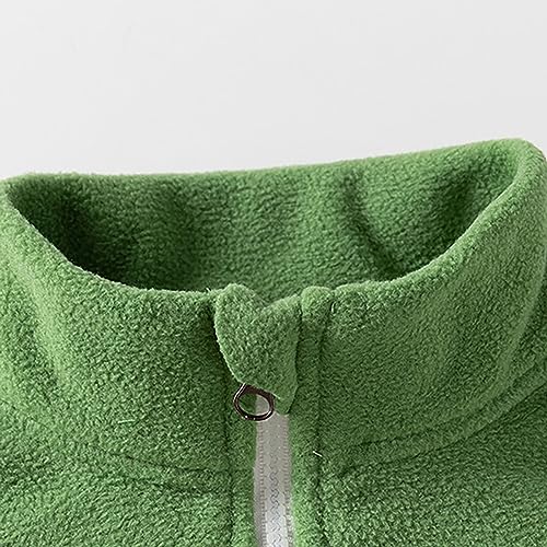 Toddler Boys Girls Fall/Winter Standing Collar Zipper Jacket with Pockets Elastic and Cuffs Coat Winter Jacket3