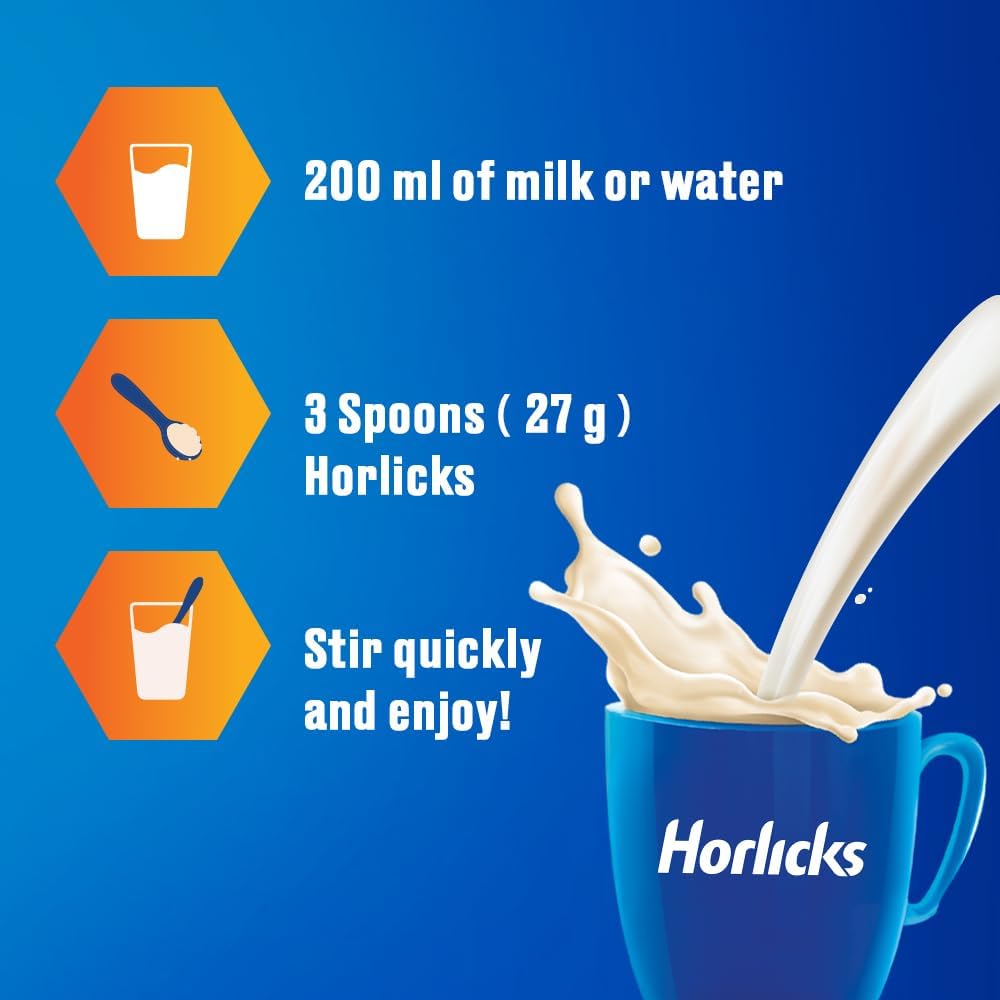 Horlicks Health and Nutrition drink - 2Kg refill pack (Classic Malt)