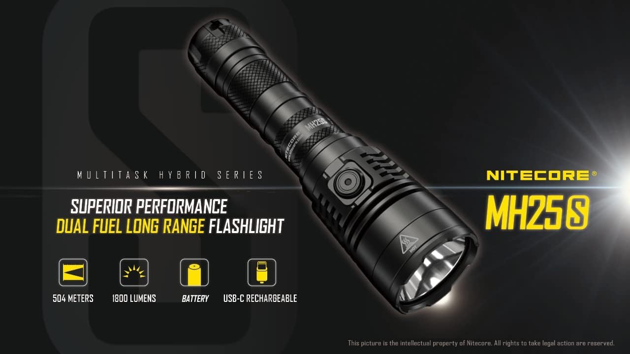 NITECORE MH10S ナイトコア フラッシュライト LED 中古 Amazon | NITECORE（ナイトコア）フラッシュライトmh25s