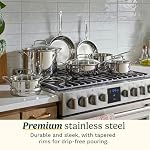 Cuisinart 77-11G Stainless Steel 11-Piece Set Chef's-Classic-Stainless-Cookware-Collection - Image 3