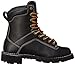 Danner 8” Quarry USA Waterproof Work Boots for Men - Full-Grain Leather with Gore-Tex, 3-Density Cushion Footbed & Traction Heel Outsole, EH Resistant, Black - 10.5 D
