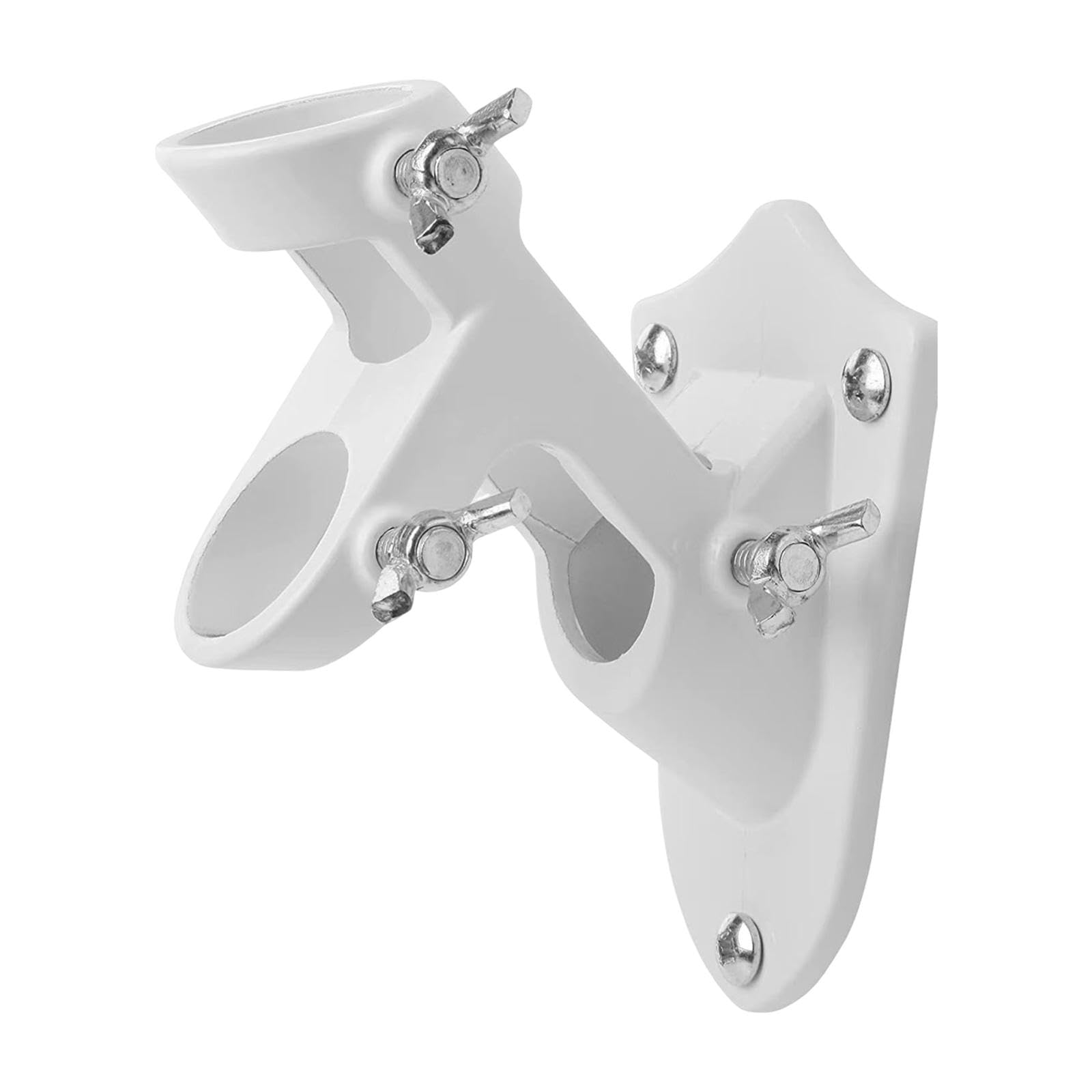 Flag Pole Holder Bracket Aluminum Flagpole Bracket for Outside Outdoor House White|Home & Garden|Yard, Garden & Outdoor Living|Garden Décor|Flag Poles & Parts-image-36