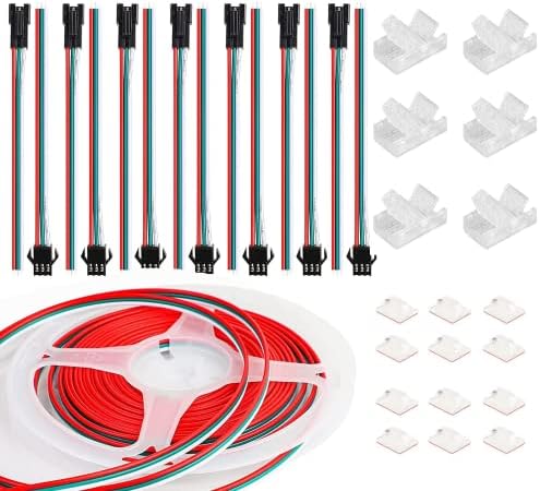 GTIWUNG Kit Connettori 3528 2835 Led, 6 x 2 pin Connettore LED Striscia GTIWUNG Kit Connettori 3528 2835 Led, 6 x 2 pin Connettore LED Striscia