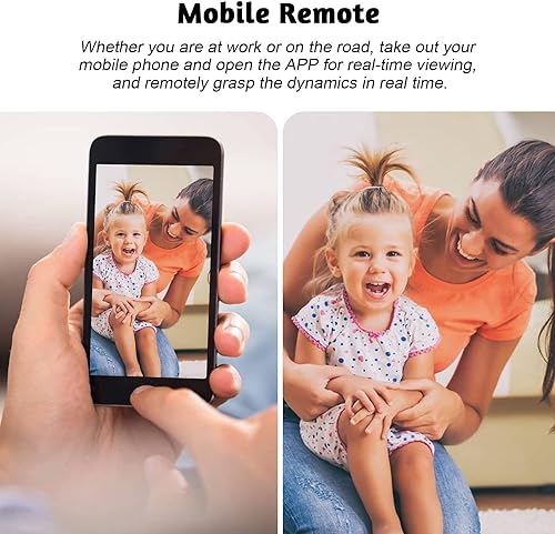 ELEFOCUS Spy Camera Hidden Camera,WiFi Mini Nanny Cam Wireless Camera for Home Office Security,Pet Dog Camera Indoor Outdoor Baby Camera,Secret House Camera with Motion Detection Night Vision
