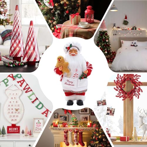 Figurines de Père Noël pour illuminer vos décorations de maison de vacances