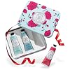 La Chatelaine 20% Shea Butter Hand Cream Travel Size Tin, Gift Set for Women, Nourishing Hand-Care Set for Holiday (Coconut Milk, Shea, Lychee Cranberry)