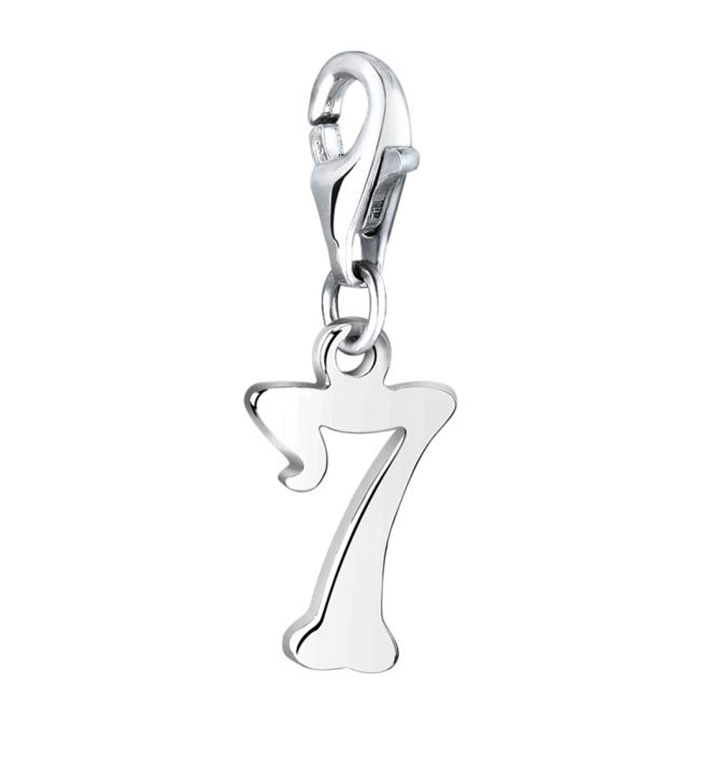 Nenalina charm numero 7 in argento per donna 713262-000