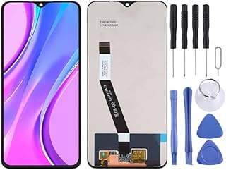HUANGYUNCHAO Acessórios telefônicos Tela LCD original para Xiaomi Redmi 9 com montagem completa do digitalizador Substituição do telefone celular