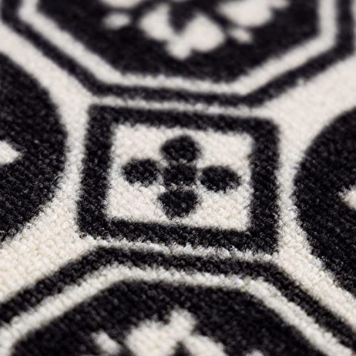 Tappeto St. Asaph – Passatoia per cucina, corridoio e soggiorno – Tappeto a pelo sottile antiscivolo e antistatico – Tappeto da cucina (80 x 300 cm) - immagine 6