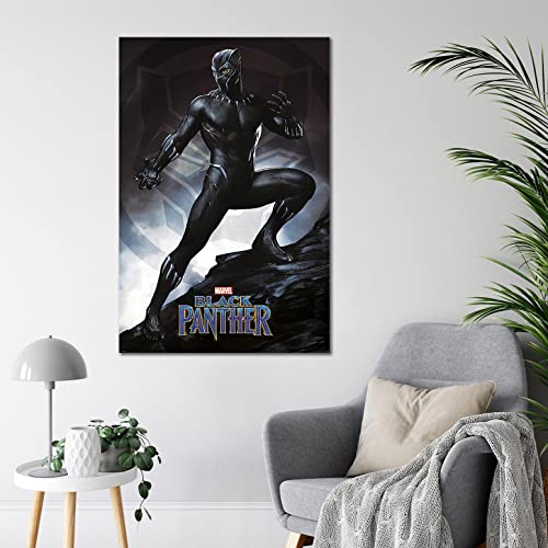 Póster de Black Panther Stance de 61cm x 91,5cm para pared Marvel 4