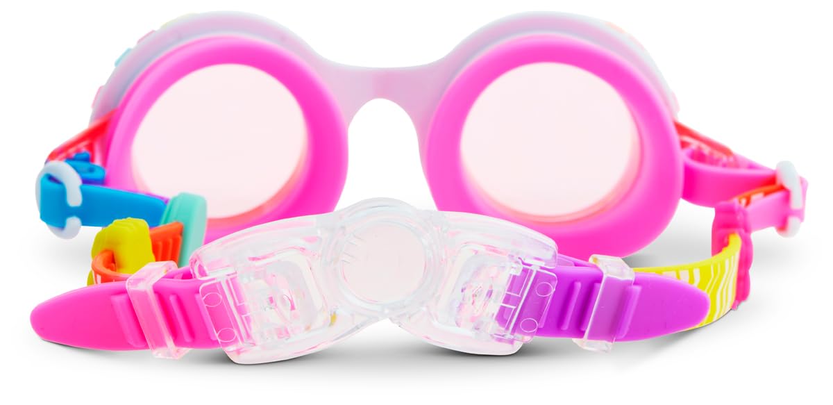Bling2o Lunettes de Natation Enfant Bestie – 6 ans+,100% Silicone, Protection UV & Anti-buée, Sans Latex, Sangle Réglable