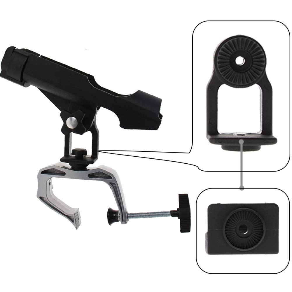 Croch 2 x Rod Holders 360 Degree Rotation for Boat Kayak