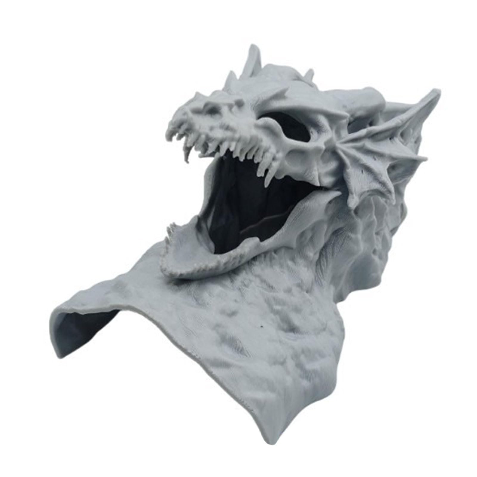 Muiltvoe Detailed Western Dragon Sculpture for Water Habitats and Famous Themed Room Highlight Available in Two Measurements Western Dragon Aquarium Ornament