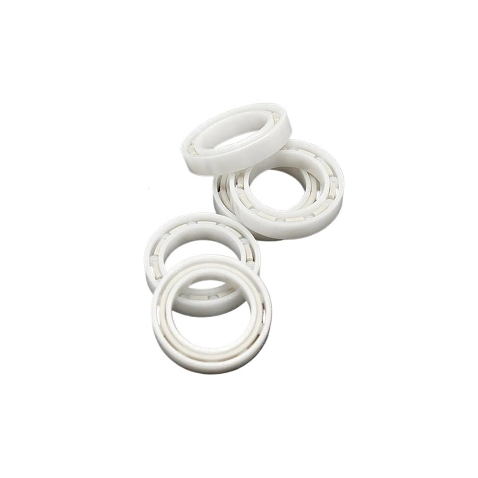 5 Pcs 6700CE 10x15x3mm ABEC-9 Full Ceramic Zirconia Ball Bearings, ZrO2 Material