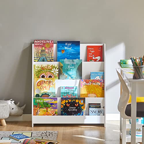 Variante de SoBuy estanteria libreria montessori Blanco 80x30x88 cm