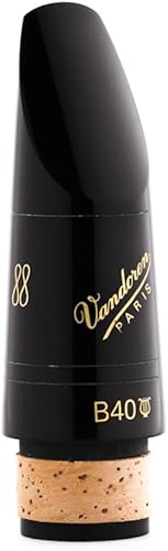 Vandoren CM3198 B40 Boquilla para clarinete de 88 Bb con perfil de lira