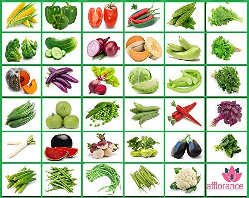 Afflorance� Non GMO 35+ Variety of Indian Vegetable Seeds- (2000+ Seeds) (B08NCQ2YWY) Amazon Price History, Amazon Price Tracker