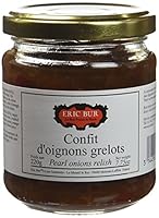 confit d'oignons grelots Origine : France 220g