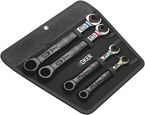 Preisvergleich Produktbild Wera Joker Maul-Ringratschenschlüssel-Satz, 4-teilig, 05020020002