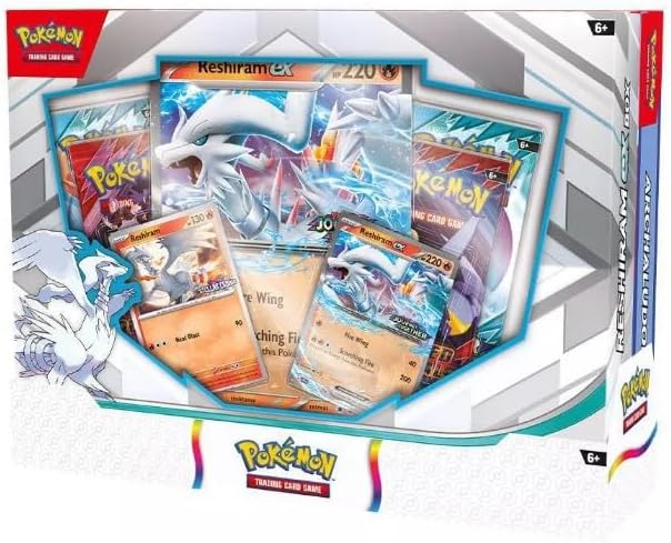 Pokemon TCG Caja Edición Especial Reshiram ex y Archaludon ex miniatura 2