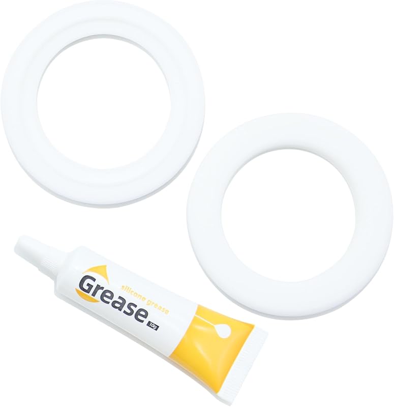 Junta de sellado de cabeza de grupo de anillo de vapor de 2.283 in (paquete de 2), compatible con Breville Oracle BES980, Oracle Touch BES990, doble caldera BES920, BES900 - Pieza de repuesto de cabezal de ducha SP0001635